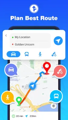 GPS Navigation Route Finder android App screenshot 7